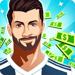 Скачать взломанную Idle Eleven - Soccer tycoon (Айдл Илевен)  [МОД Unlimited Money] - последняя версия apk на Андроид