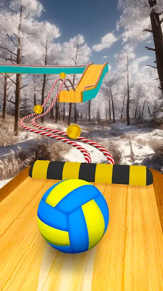 Fast Ball Jump - Going Ball 3d (Скай Болл Джамп)  [МОД Бесконечные монеты] Screenshot 4