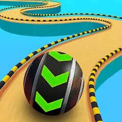 Взломанная Fast Ball Jump - Going Ball 3d (Скай Болл Джамп)  [МОД Бесконечные монеты] - полная версия apk на Андроид