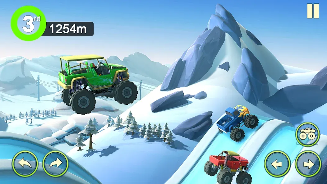 Monster Truck Crush (Монстр Трак Стант)  [МОД Много монет] Screenshot 2