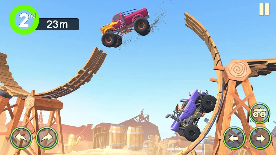 Monster Truck Crush (Монстр Трак Стант)  [МОД Много монет] Screenshot 5