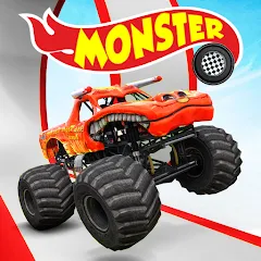 Скачать взломанную Monster Truck Crush (Монстр Трак Стант)  [МОД Много монет] - стабильная версия apk на Андроид