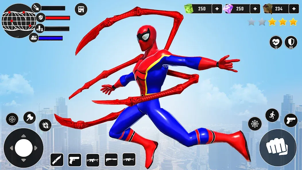 Miami Superhero: Spider Games  [МОД Menu] Screenshot 1