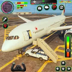 Скачать взломанную Real Flight Sim Airplane Games (Реал Флайт Сим Авиасимуляторы игры на самолеты)  [МОД Много монет] - стабильная версия apk на Андроид