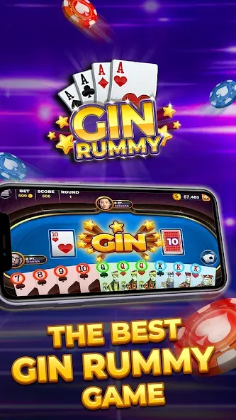 Gin Rummy - Card Game (Джин Рами)  [МОД Много денег] Screenshot 5