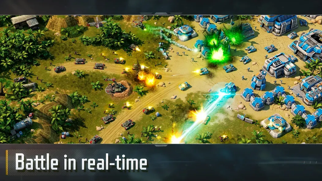 Art of War 3:RTS strategy game (Арт оф Вар 3)  [МОД Бесконечные монеты] Screenshot 2