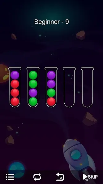 Ball Sort - Bubble Sort Puzzle (Болл Сорт)  [МОД Меню] Screenshot 3