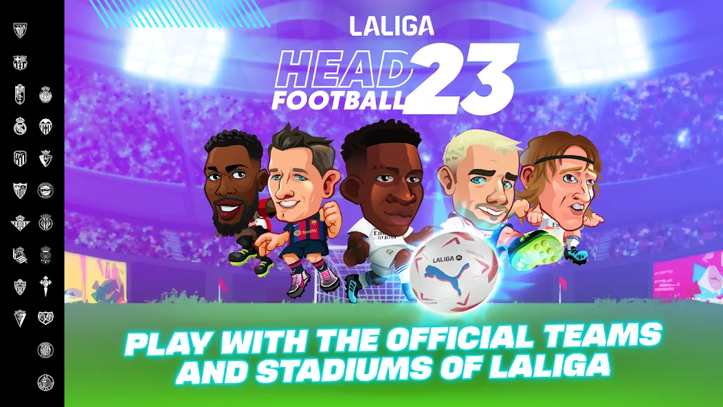 LALIGA Head Football 23 SOCCER (Хед Футбол)  [МОД Много монет] Screenshot 1