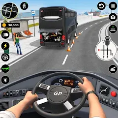 Взлом Bus Simulator : 3D Bus Games (Бас Драйвинг Симулятор ПВП Игра)  [МОД Все открыто] - полная версия apk на Андроид