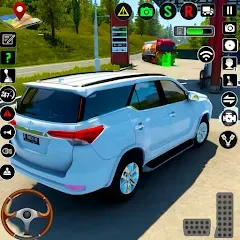 Скачать взлом US Prado Car Games Simulator  [МОД Много монет] - последняя версия apk на Андроид