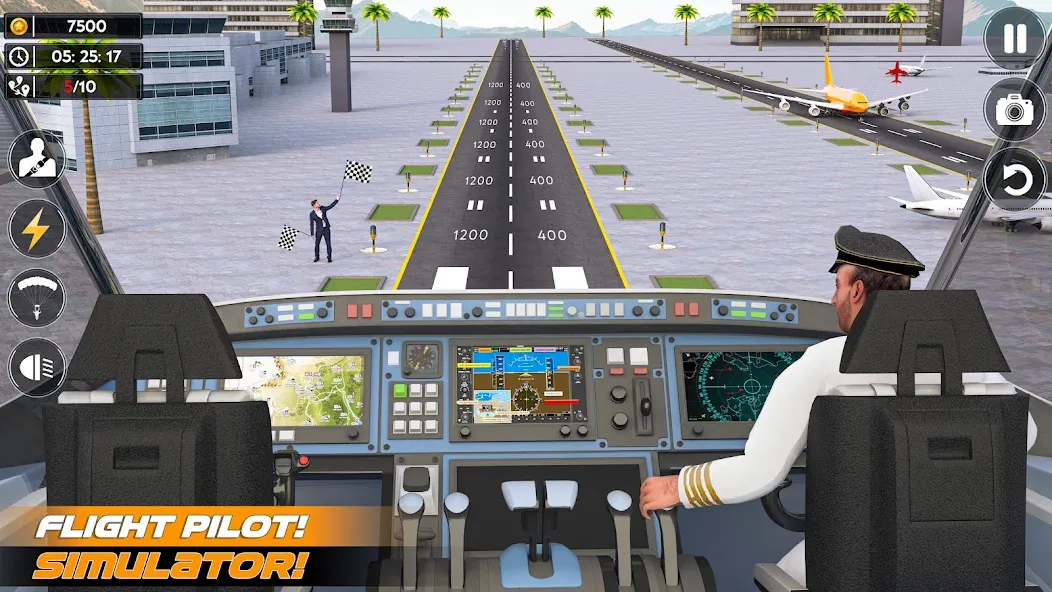 Airplane Flight Simulator 2023  [МОД Все открыто] Screenshot 2