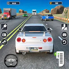 Скачать взломанную Real Highway Car Racing Games  [МОД Много монет] - последняя версия apk на Андроид