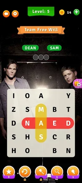 Supernatural Word Search (упернатуральный поиск слов)  [МОД Mega Pack] Screenshot 3