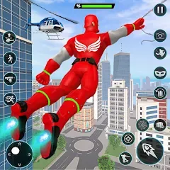 Взлом Rope Hero Spider Fighting Game  [МОД Unlocked] - полная версия apk на Андроид