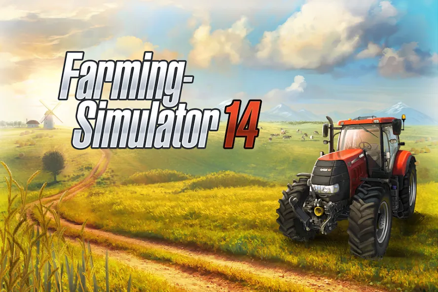 Farming Simulator 14 (Фарминг Симулятор 14)  [МОД Unlimited Money] Screenshot 1