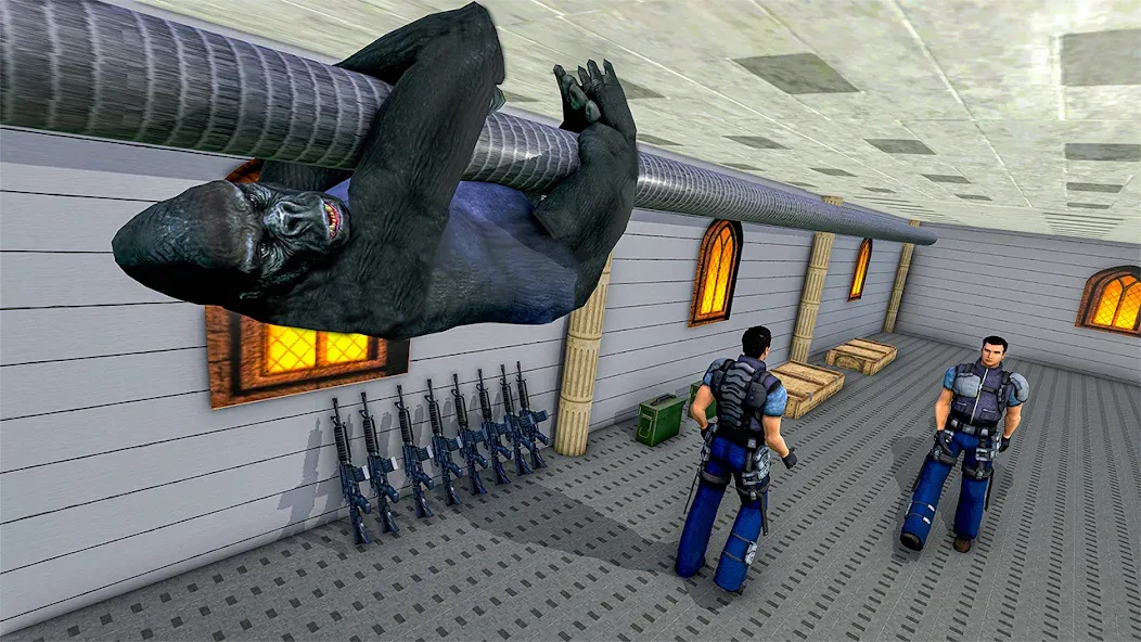 Gorilla Smash City Escape Jail  [МОД Все открыто] Screenshot 2