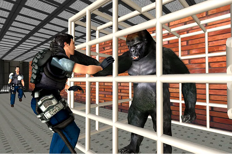 Gorilla Smash City Escape Jail  [МОД Все открыто] Screenshot 3