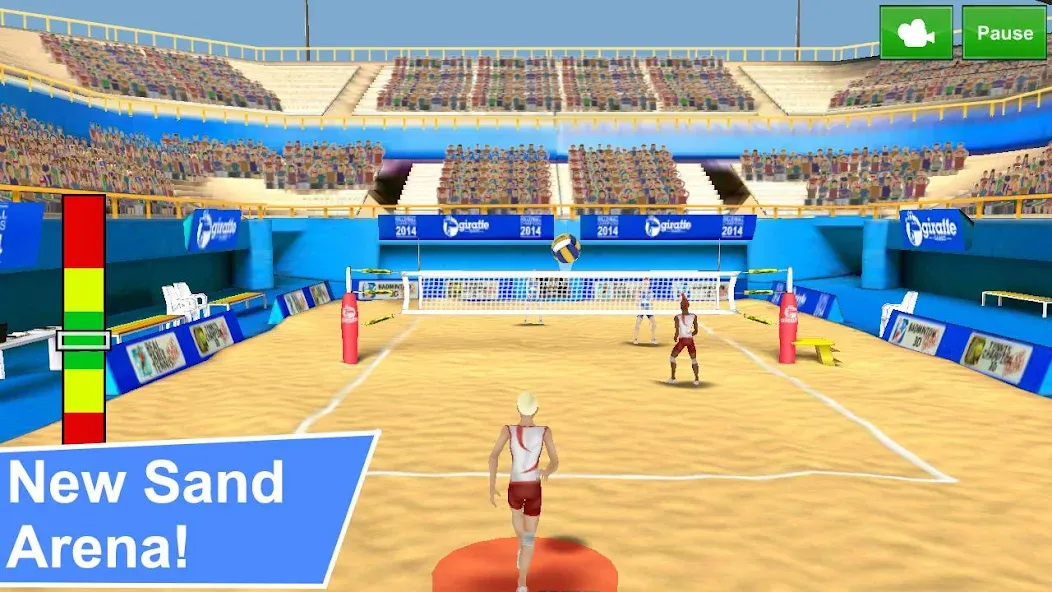 Volleyball Champions 3D - Onli  [МОД Бесконечные деньги] Screenshot 1