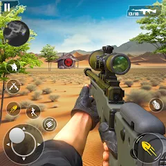 Взлом Fps Shooting Gun War: Gun Game  [МОД Бесконечные деньги] - полная версия apk на Андроид