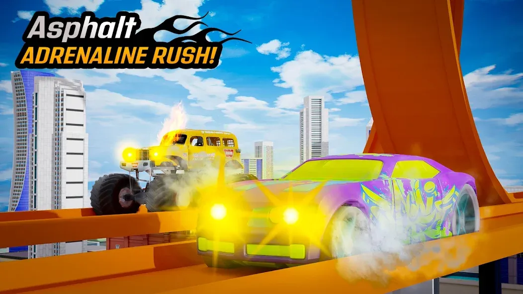 Nano Monster Truck Jam Game  [МОД Unlocked] Screenshot 3