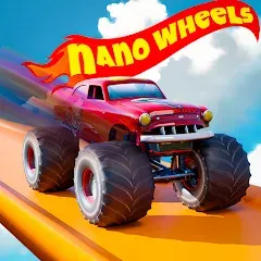 Взломанная Nano Monster Truck Jam Game  [МОД Unlocked] - стабильная версия apk на Андроид