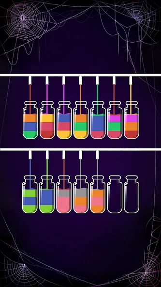 Soda Sort: Water Color Puzzle (Сода Сорт)  [МОД Unlocked] Screenshot 4