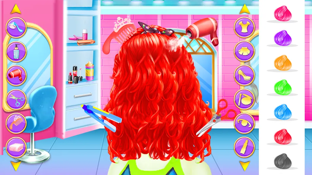 Fashion Braid Hairstyles Salon  [МОД Menu] Screenshot 1