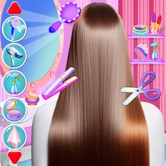 Скачать взломанную Fashion Braid Hairstyles Salon  [МОД Menu] - стабильная версия apk на Андроид