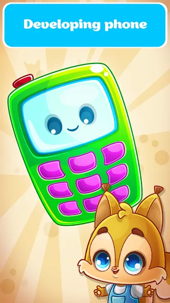 Babyphone game Numbers Animals  [МОД Бесконечные деньги] Screenshot 1