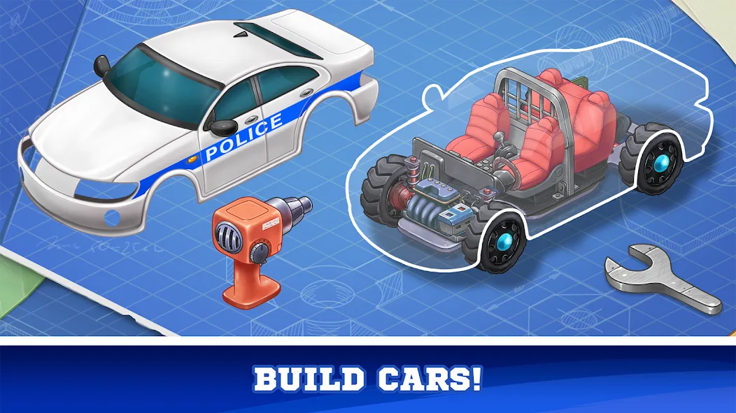 Kids Cars Games build a truck  [МОД Много денег] Screenshot 2