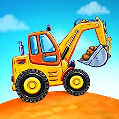 Взломанная Truck games - build a house  [МОД Бесконечные монеты] - полная версия apk на Андроид