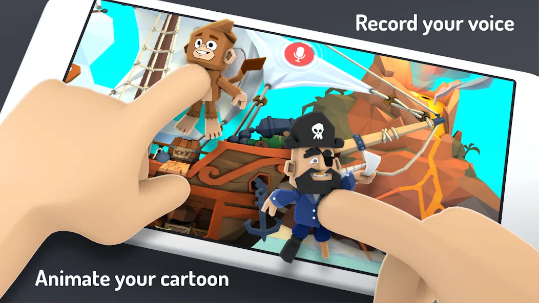 Toontastic 3D (Тунтастик 3D)  [МОД Бесконечные монеты] Screenshot 1