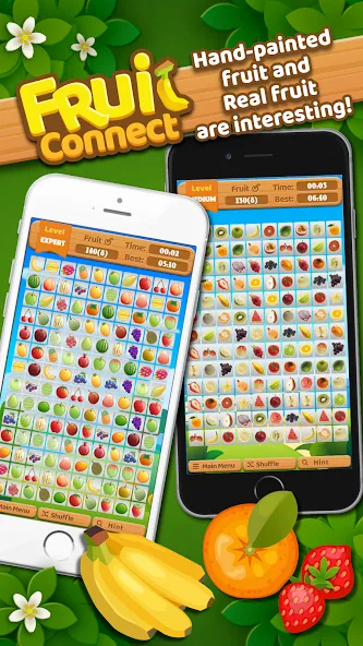 Fruit Connect (Фрукт Коннект)  [МОД Бесконечные деньги] Screenshot 1