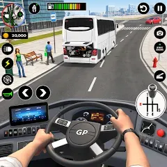 Взлом Bus Simulator - Driving Games  [МОД Unlimited Money] - стабильная версия apk на Андроид