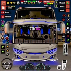 Взлом Public Coach Bus Driving Game (Паблик Коуч Бас Драйвинг Гейм)  [МОД Unlimited Money] - полная версия apk на Андроид