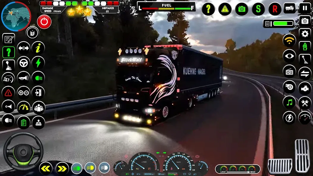 Truck Driving Euro Truck Game  [МОД Mega Pack] Screenshot 2