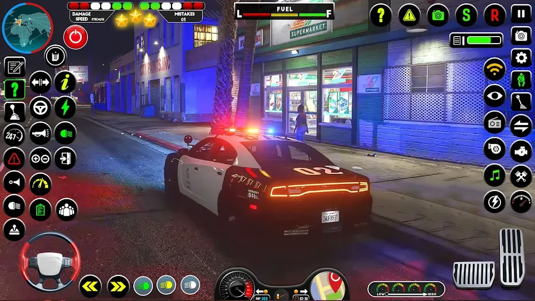 NYPD Police Car Parking Game  [МОД Бесконечные монеты] Screenshot 4