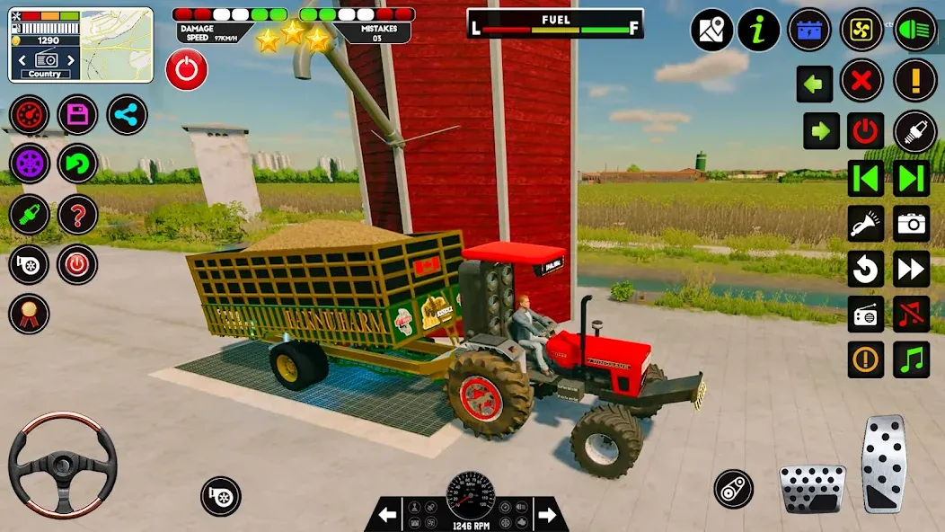 Tractor Driving - Tractor Game  [МОД Много денег] Screenshot 4