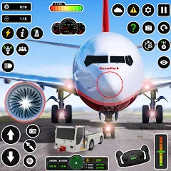 Скачать взлом Pilot Simulator: Airplane Game  [МОД Menu] - полная версия apk на Андроид