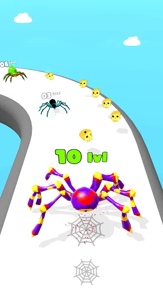 Insect Run - Spider Evolution (Инсект Эволюшн Ран)  [МОД Бесконечные деньги] Screenshot 2