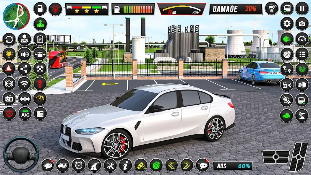 Driving School - Car Games 3D  [МОД Mega Pack] Screenshot 3