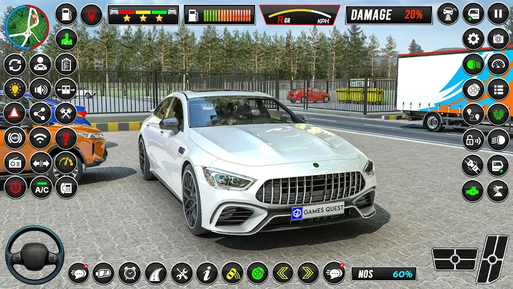 Driving School - Car Games 3D  [МОД Mega Pack] Screenshot 5