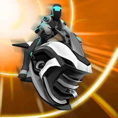 Скачать взлом Gravity Rider: Space Bike Race (Гравити Райдер)  [МОД Unlocked] - последняя версия apk на Андроид