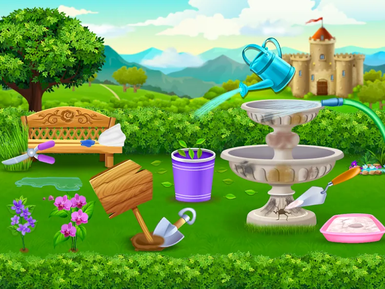 Princess house cleaning advent  [МОД Mega Pack] Screenshot 3