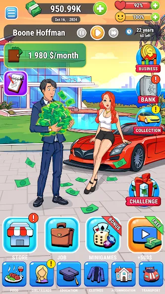 Rich Inc. Business & Idle Life  [МОД Много монет] Screenshot 5