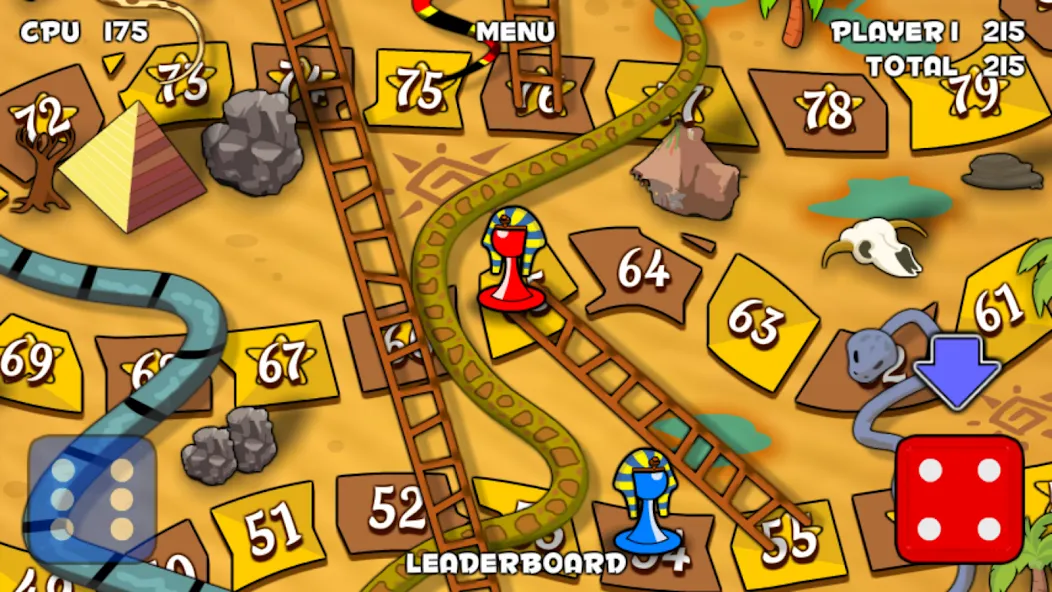 Snakes and Ladders (Змеи и лестницы)  [МОД Menu] Screenshot 1