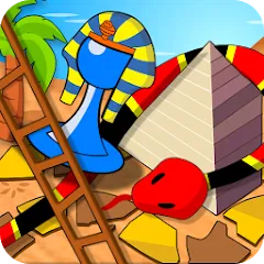 Скачать взломанную Snakes and Ladders (Змеи и лестницы)  [МОД Menu] - последняя версия apk на Андроид