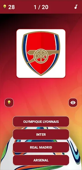 Guess the Soccer Logo Quiz  [МОД Все открыто] Screenshot 1