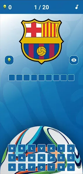 Soccer Clubs Logo Quiz  [МОД Mega Pack] Screenshot 1