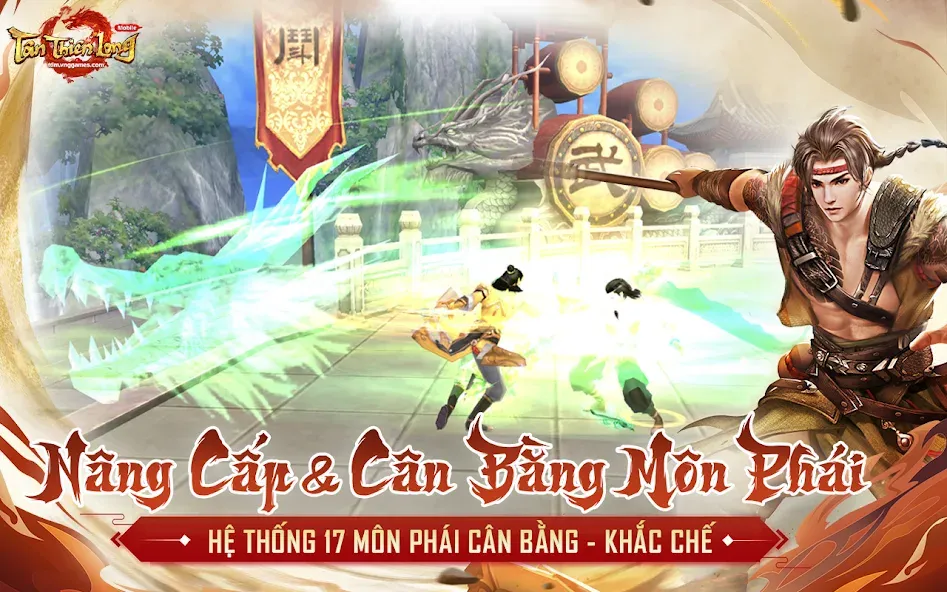 Tân Thiên Long Mobile  [МОД Unlimited Money] Screenshot 1